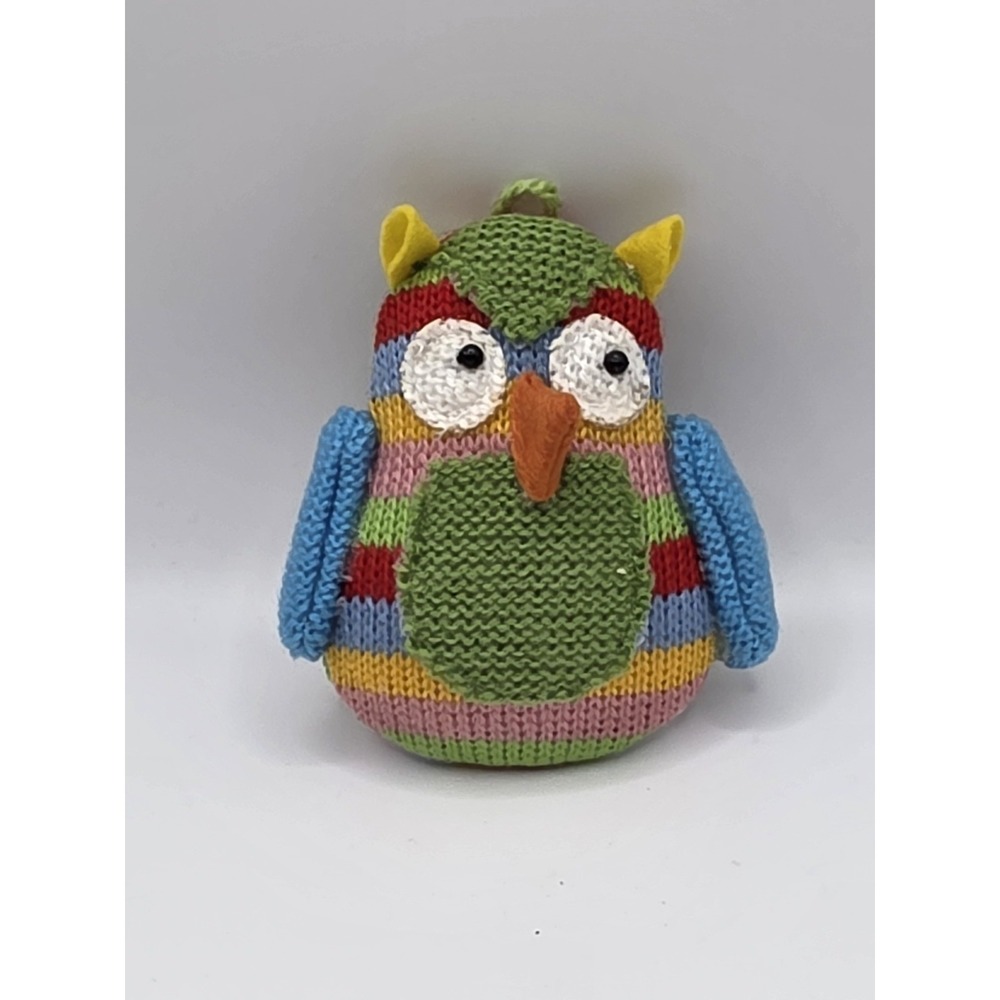 Target Wondershop Knit Owl Christmas Ornaments Decor 2012